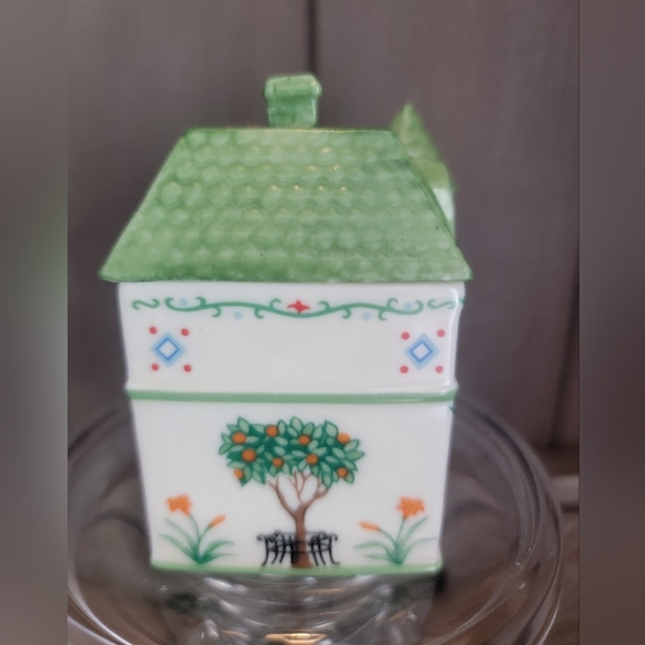 Lenox Canterbury Crossing Vintage 1994 Ginger Spice Jar - Picture 5 of 10